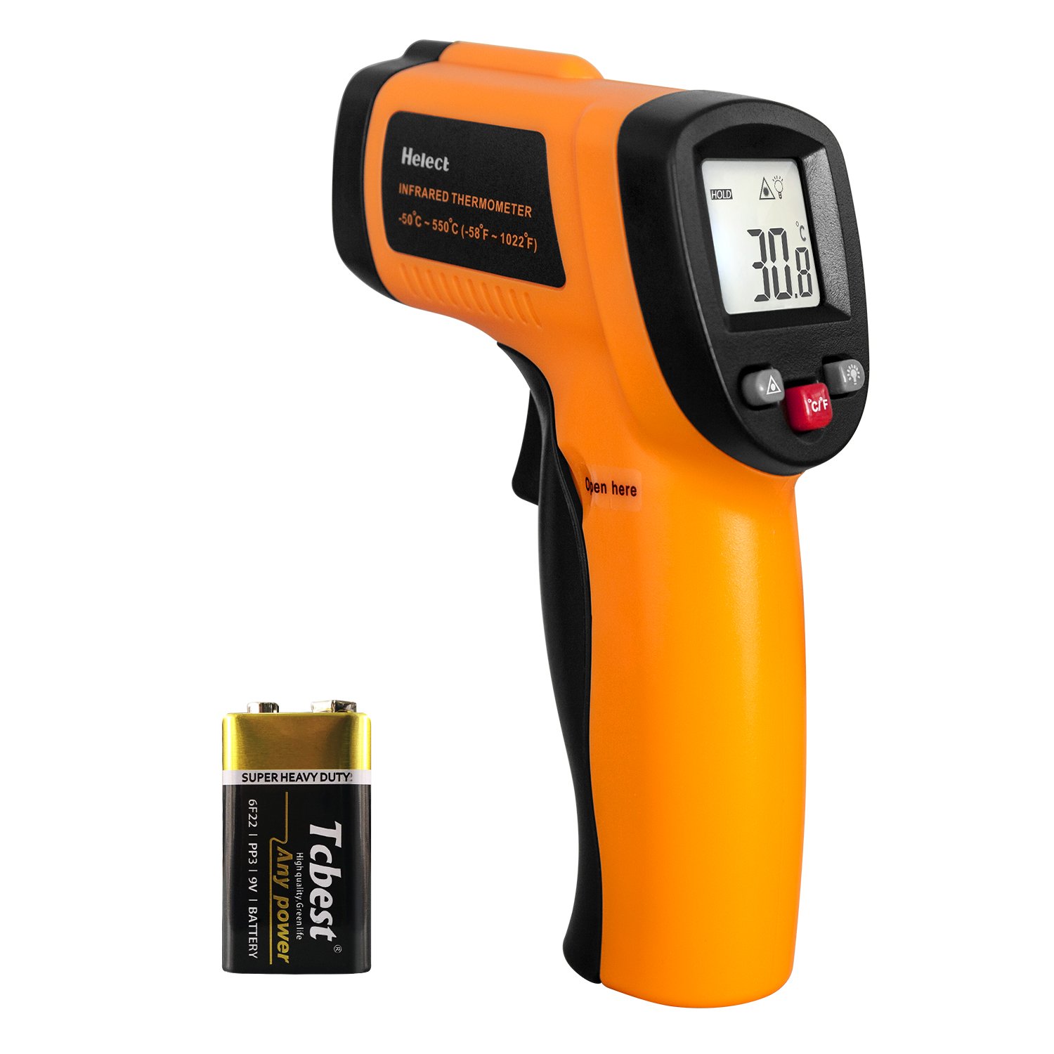 Infrarot Thermometer Pyrometer bis 550°C - Pomodoria Online Shop