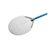Aluminium durchlöcherte runde Pizza Schaufel 33cm Gimetal 60cm