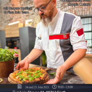 "die Masterclass" (24 und 25.05.2025) Pizzakurs. Hotel Übernachtung Inklusive.!